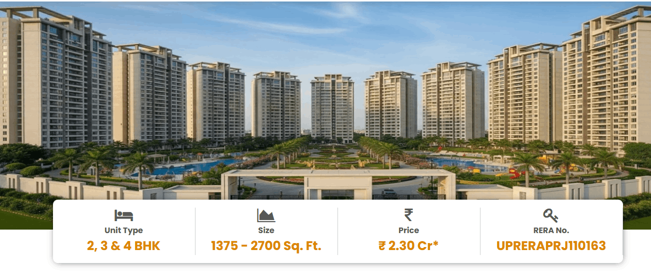 3BHK Highrise Apartment Available for SALE at Greater Noida - 9879